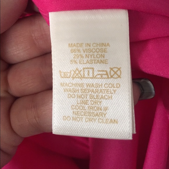 Little Girl's Kate Spade Pink Dress with Bow - Picture 5 of 7