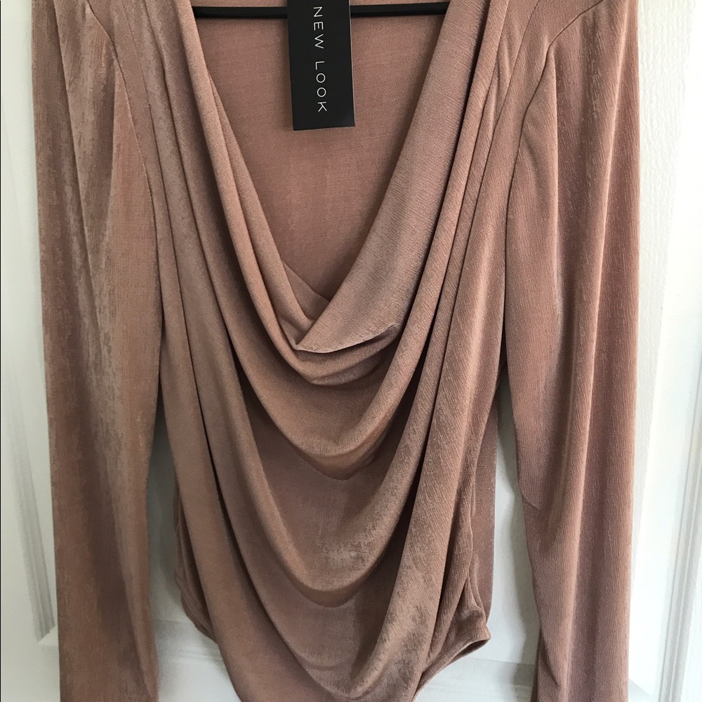 Blush Pink ASOS bodysuit