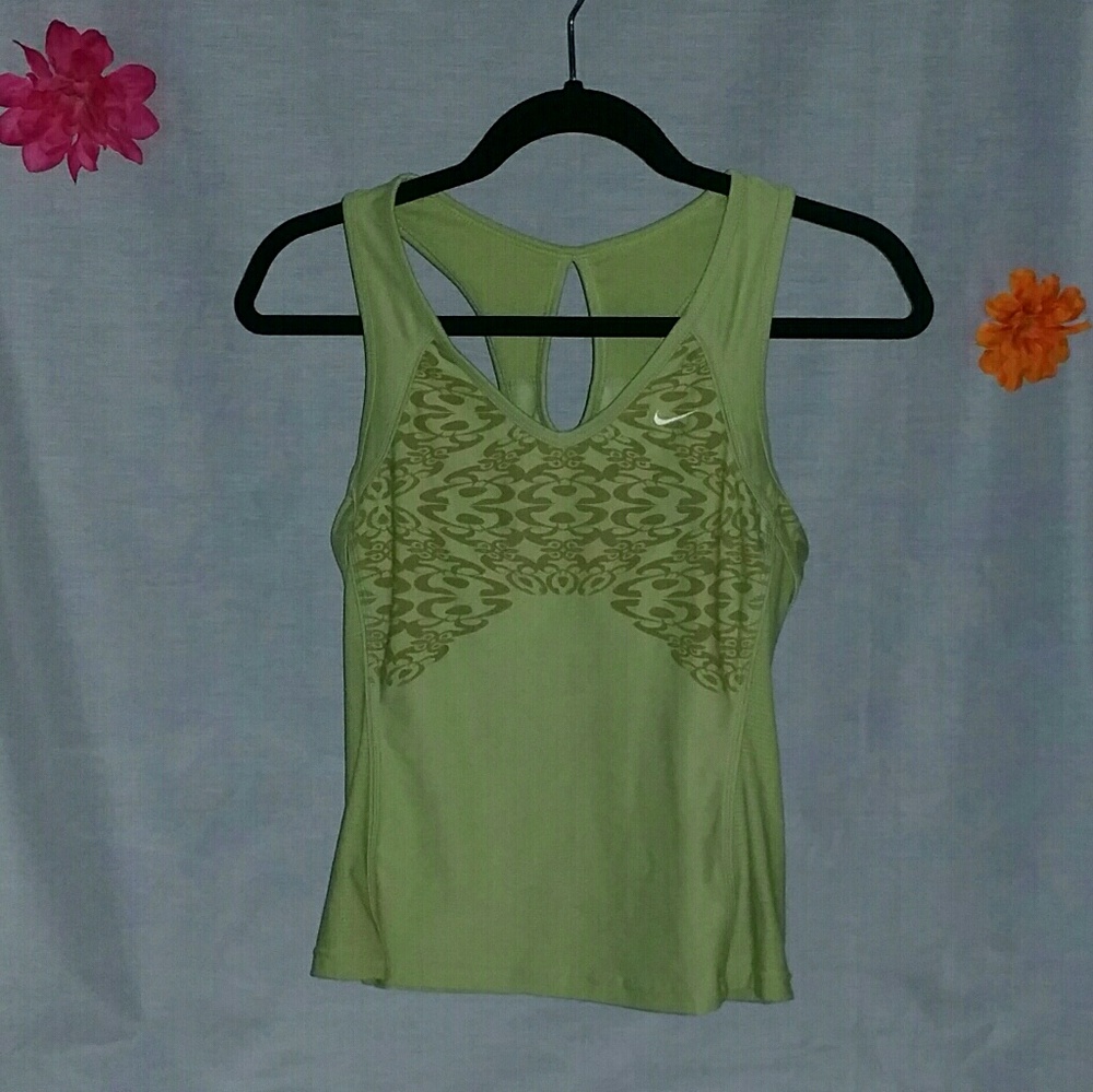 Muted Green Sports-bra Tank
