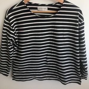 Everlane The Boxy Stripes Shirt