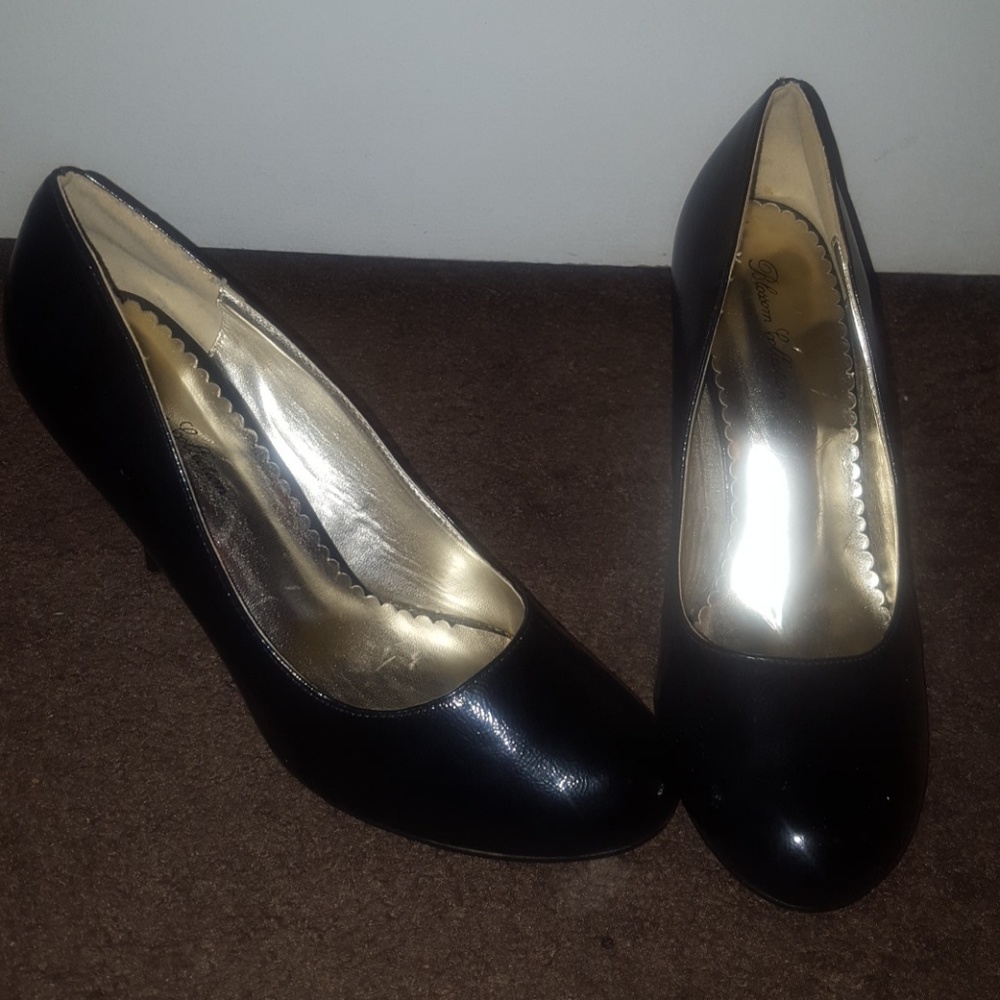 Black Patent Leather Pumps