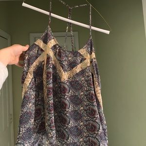 Cute printed tank top!