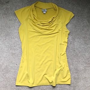 Worthington yellow blouse
