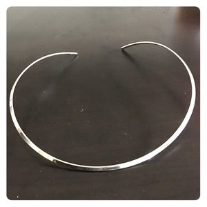 James Avery neck wire silver