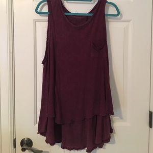 Free People We the Free high low flowy tank