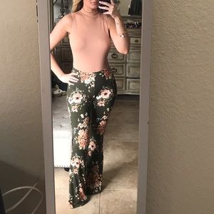 Peachy Nude Ribbed bodysuit