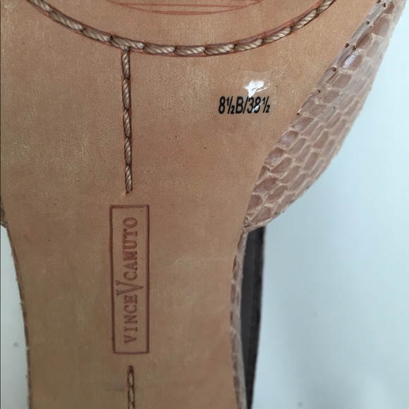 Vince Camuto nude sparkly heels - Picture 5 of 6