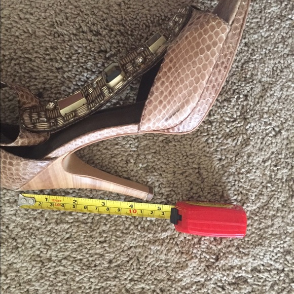 Vince Camuto nude sparkly heels - Picture 6 of 6