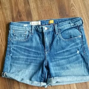 Pilcro and the letterpres  distressed shorts Sz 30