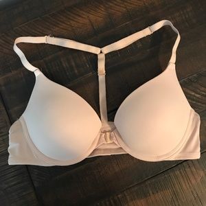 Victoria's Secret PINK t-back nude bra 34B
