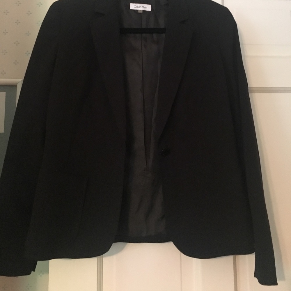 Calvin Klein Black Blazer - size 6