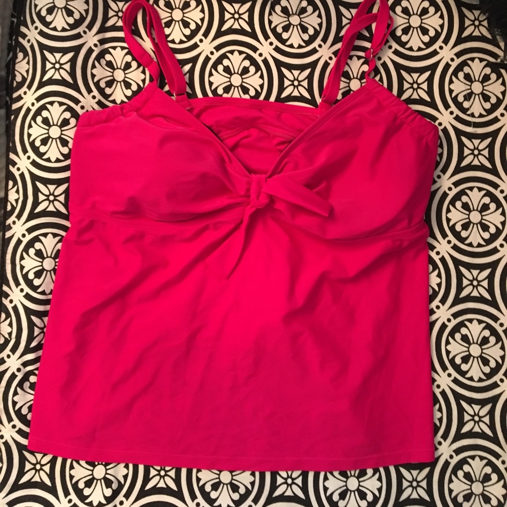 Fuchsia Plus Size Tankini Top - Brand new!