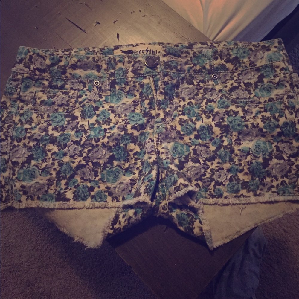 Floral shorts