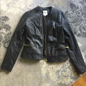 Black Guess Leather Jacket