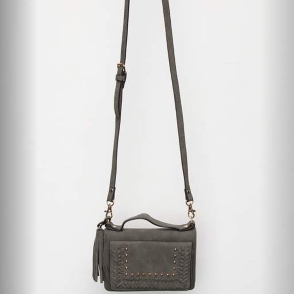 Free People Studded Peyton Wallet Bag in olive - Picture 6 of 8
