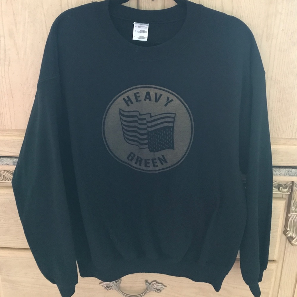 Heavy Green sweatshirt