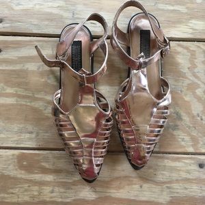 Rose Gold sandals