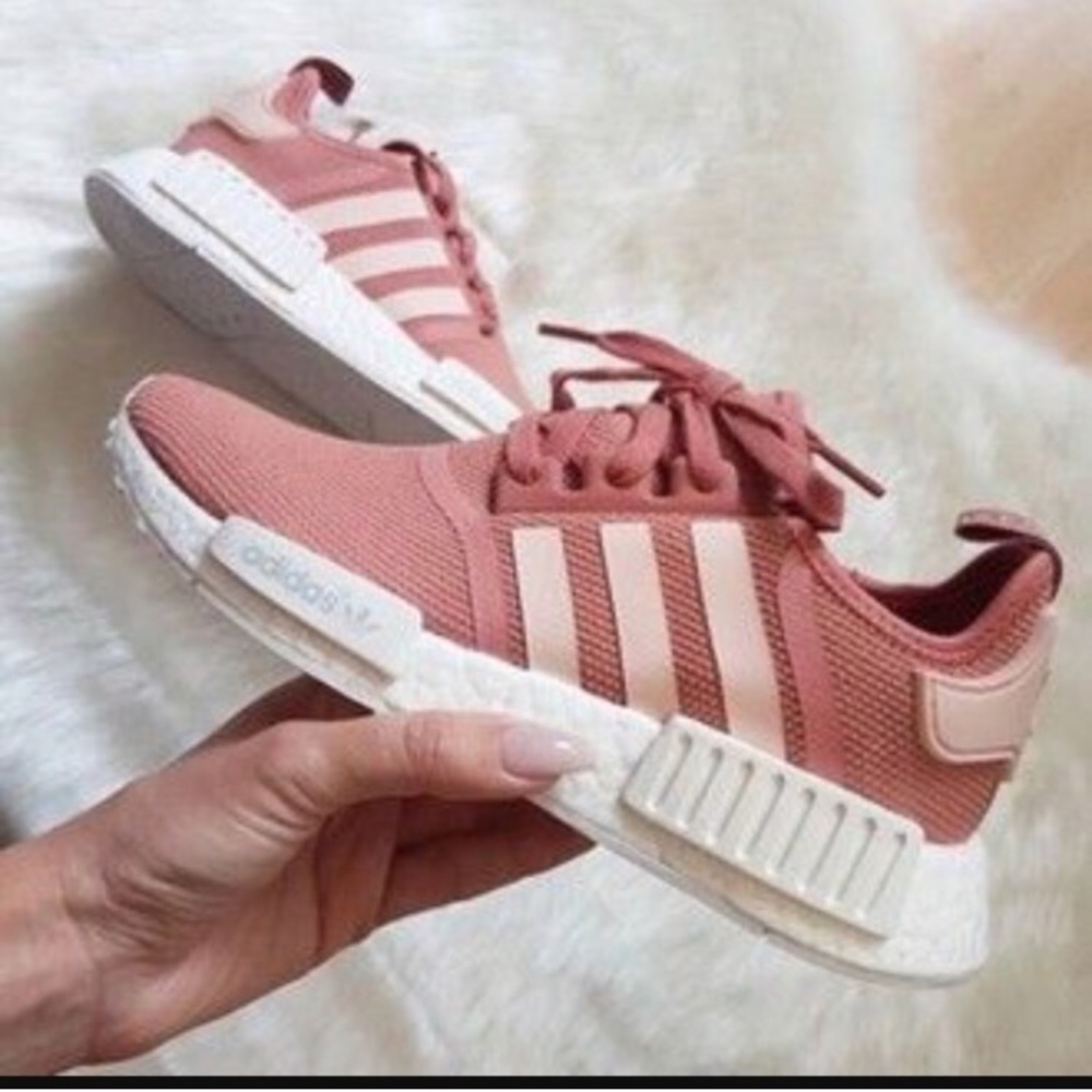 New Adidas Light Pink Boosts