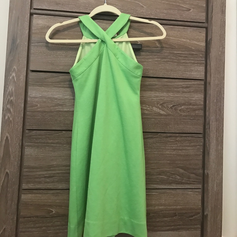 Lime Green halter dress🇺🇸reduced for sale🇺🇸