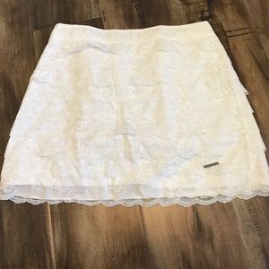 Lace Abercrombie skirt