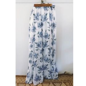Super long summer skirt
