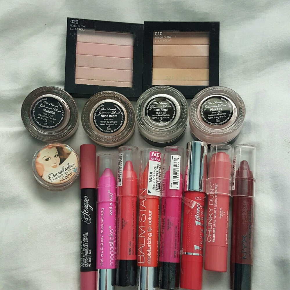 Assortment of makeup