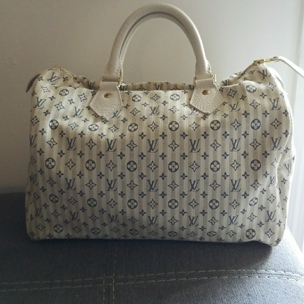 Authentic Louis Vuitton LIMITED edt.MiniLin Speedy