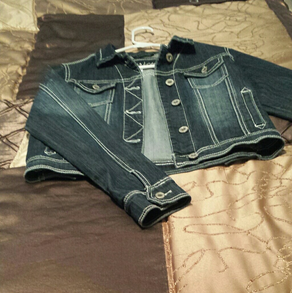 Cropped Denim Jacket