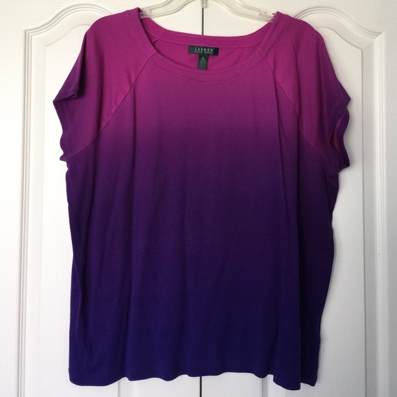 Lauren Ralph Lauren Tops - Reserved for Vezna Ombré t-shirt