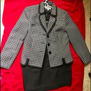 Jacket and skirt suit