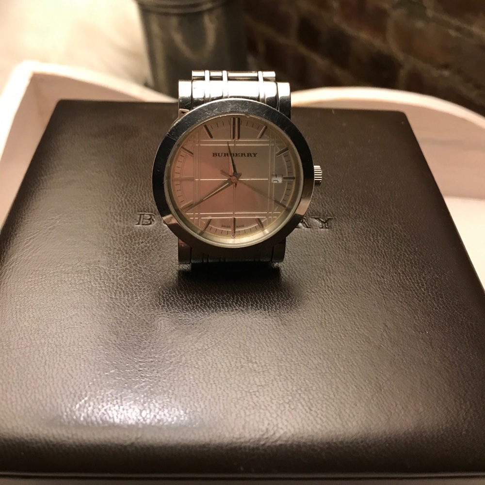 Burberry watch. For small wrist. Authentic