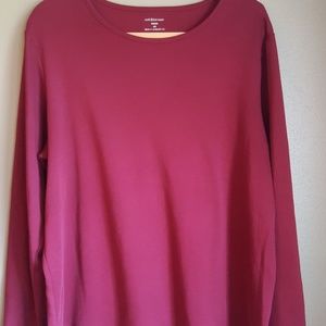 💥SALE💥Croft & Borrow 2X Burgundy Women's Shirt
