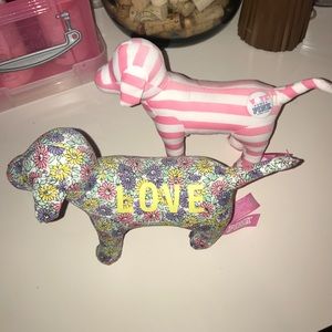 Victoria Secret PINK toy dogs