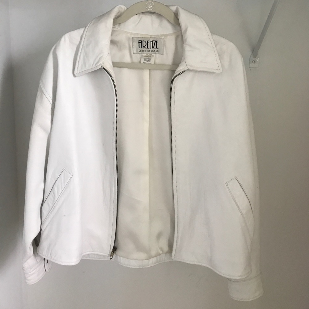 Firenze Santa Barbara leather jacket