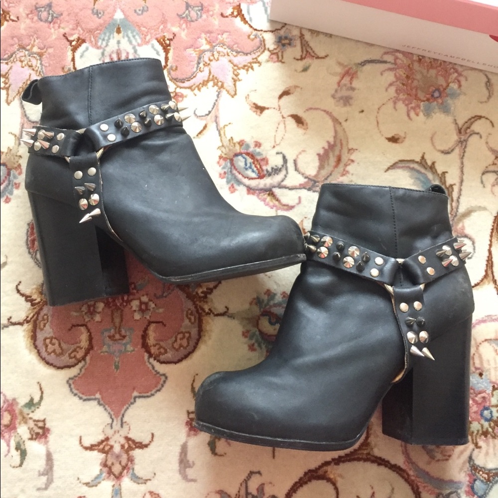 Jeffrey Campbell Spike Moto Boot