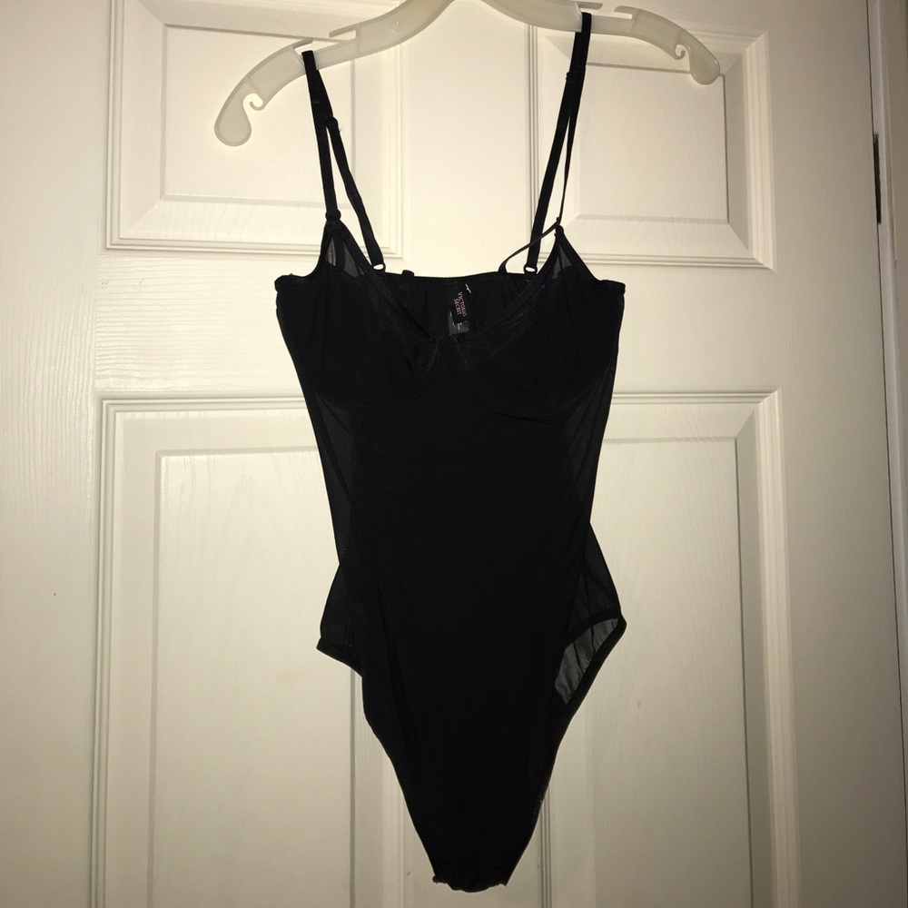 VS sheer bodysuit