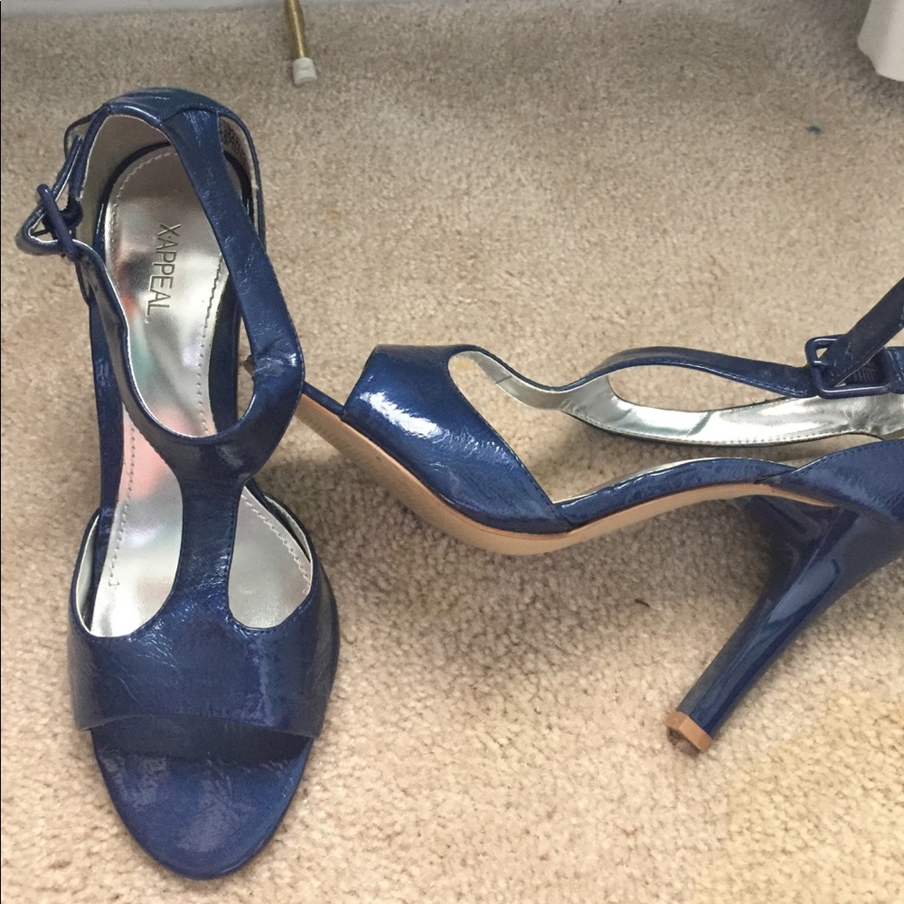 Blue heels