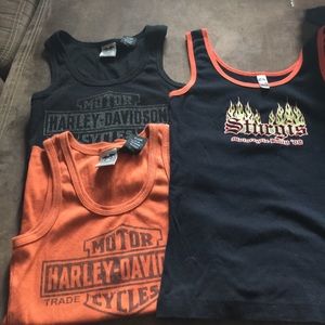3 Harley tanks