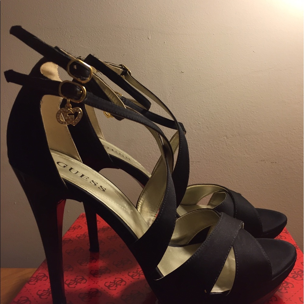 Guess Strappy High Heeled Sandal
