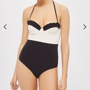Top shop structured swimsuit😍