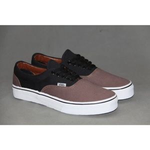 Used brown and black Vans