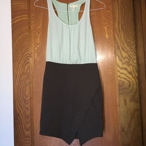 Silky Dress with Asymmetrical Skirt