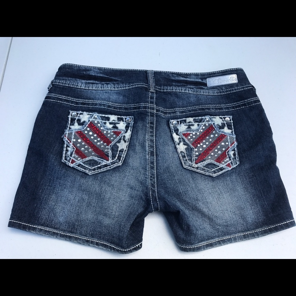 Wallflower jean shorts