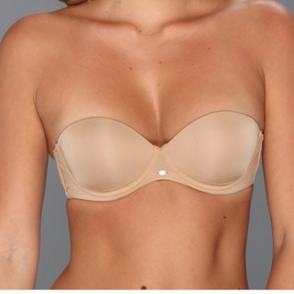 32 D Calvin Klein push up strapless bra