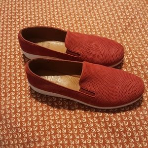 Red Fit Flop Slip-ons
