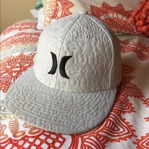 Hurley white hat
