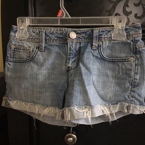 SO Medium Wash Denim Shorts