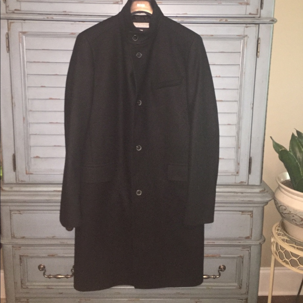 NWOT Hugo Boss 3/4 length coat