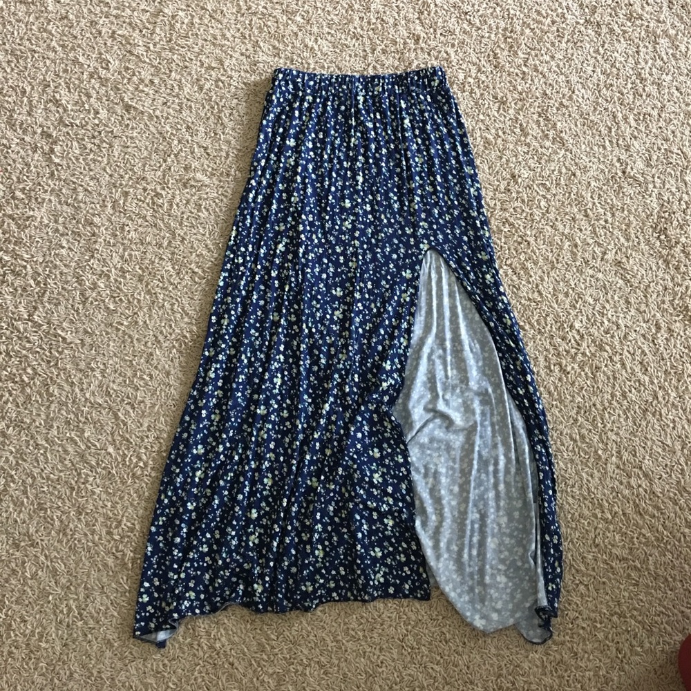 Floral Maxi Skirt