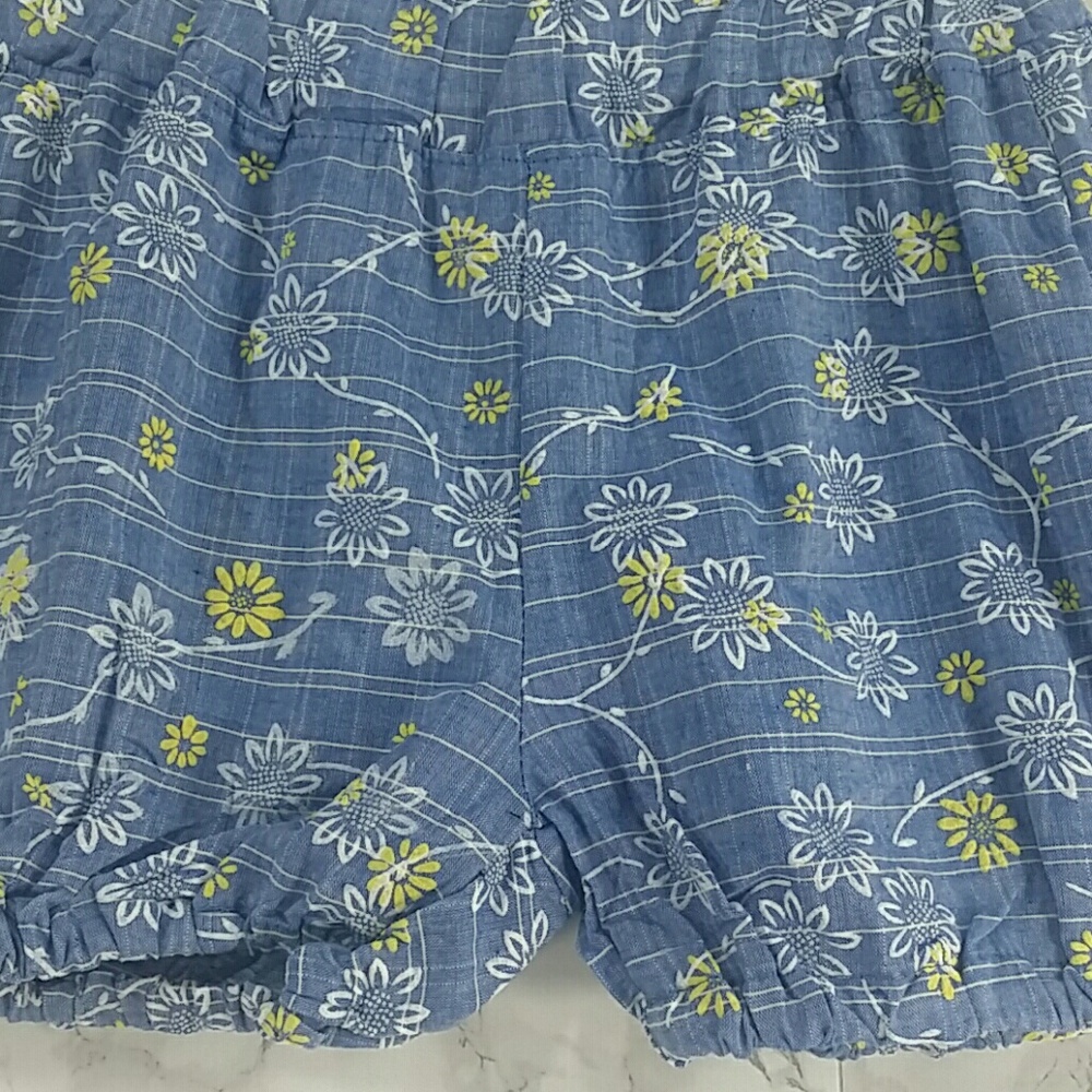 Blue daisies Ballon Shorts. Kids  :) - Picture 2 of 4